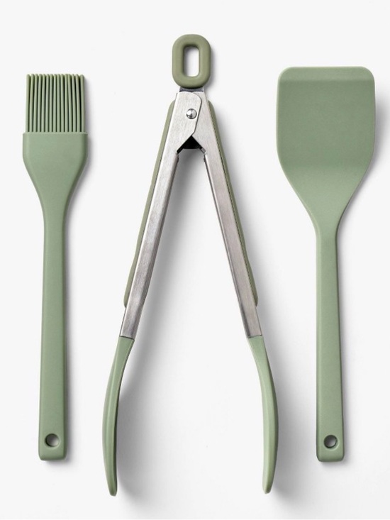 Mint Other - Figment green Cooking Utensil Set - Sage Green (3-Piece)